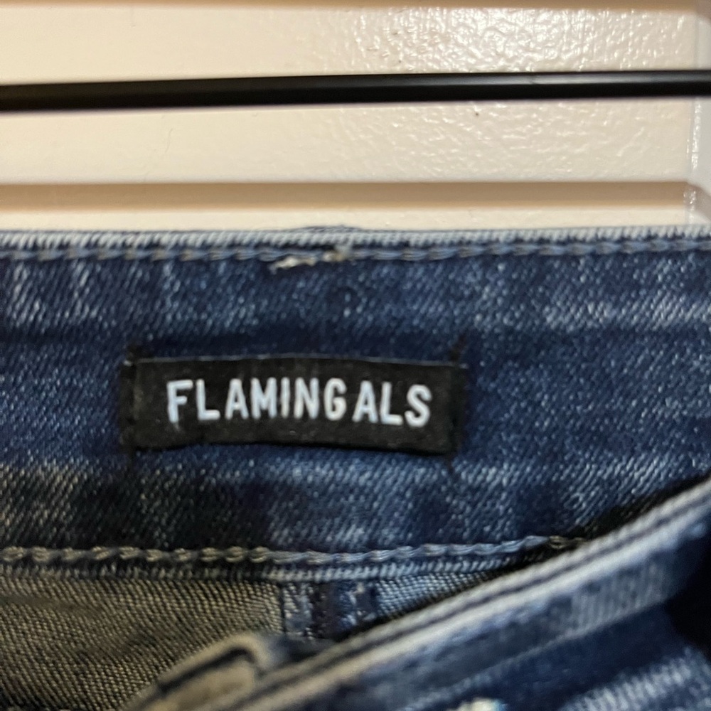 Jean button up skirt - Picture 3 of 4